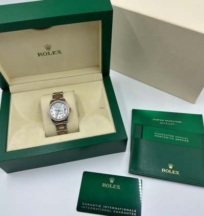 Rolex Datejust 31 278381rbr Ng White Mother Of Pearl Oyster