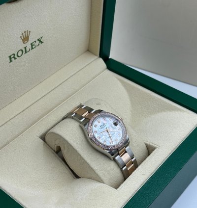 Rolex Datejust 31 278381rbr Ng White Mother Of Pearl Oyster