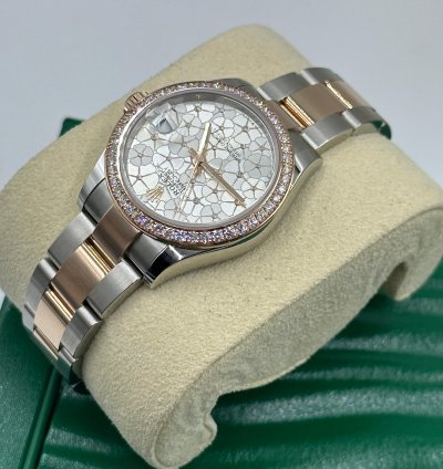 Rolex Datejust 31 278381rbr Silver Flower Oyster