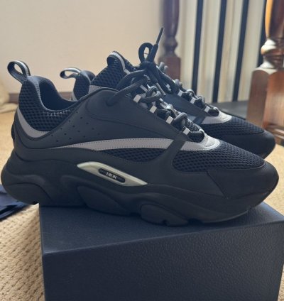 Dior B22 Black Reflective Size 45 12