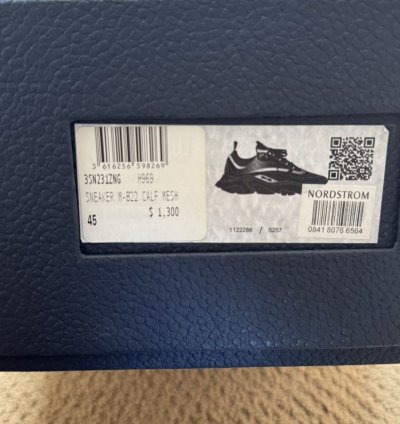 Dior B22 Black Reflective Size 45 12