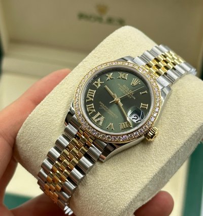 Rolex Datejust 31 278383 Green Viix Jub