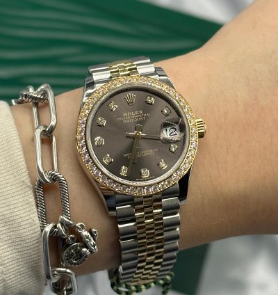 Rolex Datejust 31 278383g Grey Jub