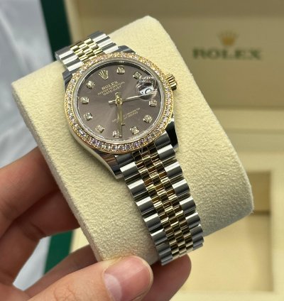 Rolex Datejust 31 278383g Grey Jub