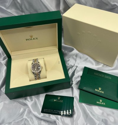 Rolex Datejust 31 278383g Grey Jub