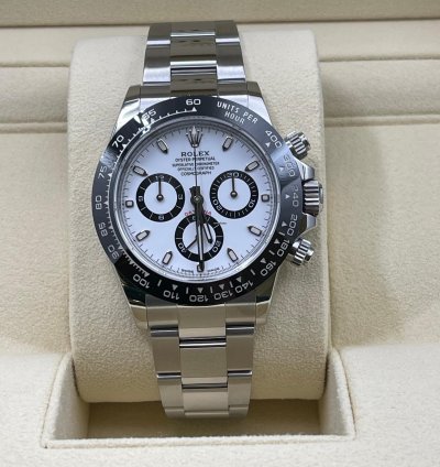 Rolex Daytona 116500ln Panda Bianco White Wei Full Set Nos New 2022 Discontinued