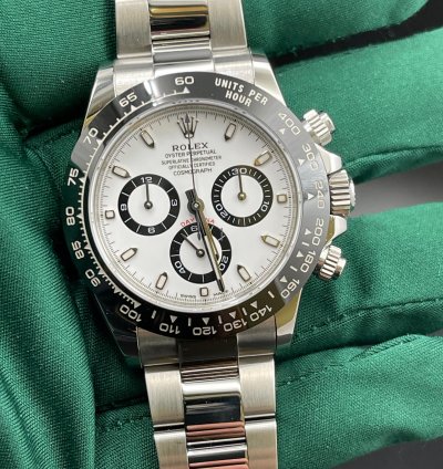 Rolex Daytona 116500ln Panda Bianco White Wei Full Set Nos New 2022 Discontinued