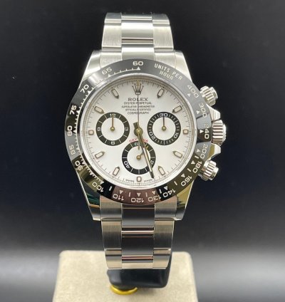 Rolex Daytona 116500ln Panda Bianco White Wei Full Set Nos New 2022 Discontinued