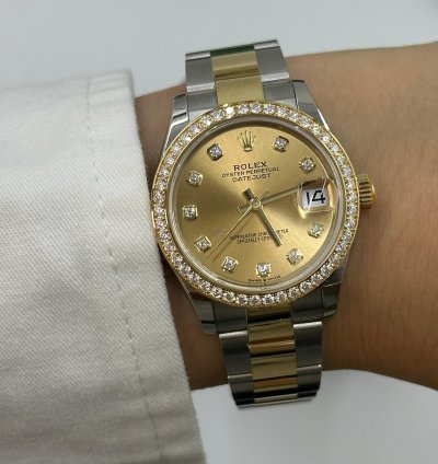 Rolex Datejust 31 278383rbr Champ Oys
