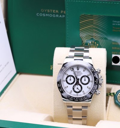 Rolex Daytona 116500ln Panda Latest Series Full Set From 12 2022 Never Worn
