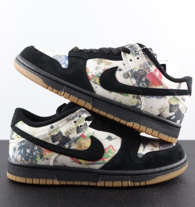 Nike Sb Dunk Low X Supreme rammellzee