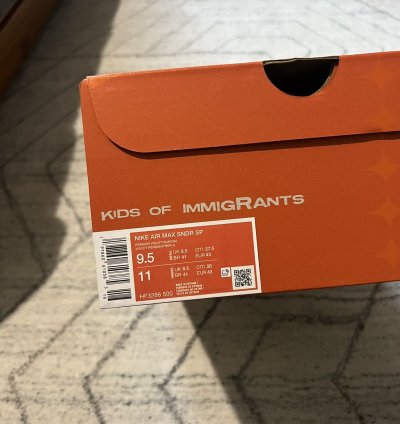 Nike Air Max Sunder Sp Kids Of Immigrants Sun Down