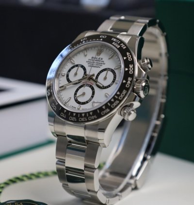 Rolex Daytona 116500ln Panda White Dial - New 2025