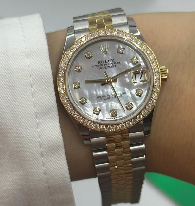 Rolex Datejust 31 278383rbr Ng White Jub