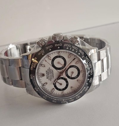 Rolex Daytona 116500ln Rare 100 Really Full Stickers White Dial