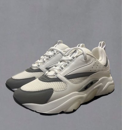 Dior B22 Calf Mesh Sneaker Reflective
