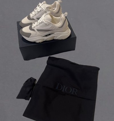 Dior B22 Calf Mesh Sneaker Reflective