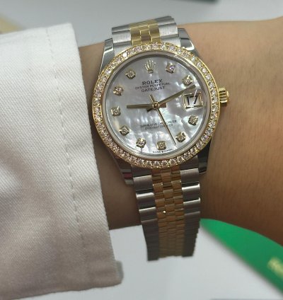 Rolex Datejust 31 278383rbr Ng White Jubilee