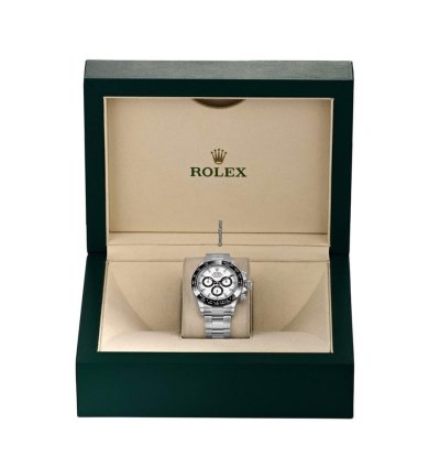 Rolex Daytona 116500ln Stainless Steel Panda White Dial 40 Mm