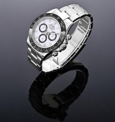Rolex Daytona 116500ln Stainless Steel Panda White Dial 40 Mm