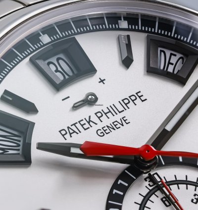 Patek Philippe Annual Calendar Chronograph Ref 5960-1a-001 Box Papers Bj-2015 Service Dec 2024