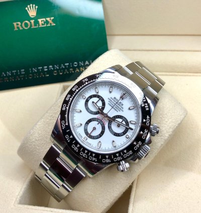 Rolex Daytona 116500ln White