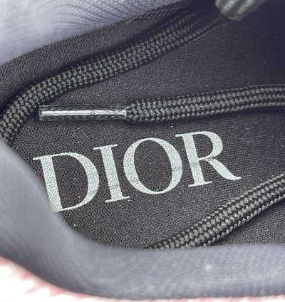 Dior B22 Grey Pink Sneakers Size 10