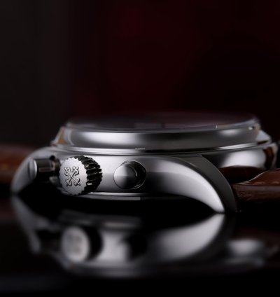 Patek Philippe Annual Calendar Chronograph Ref 5960p-015 Platinum 40mm 2010 Box And Papers