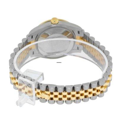 Rolex Datejust 31 31mm 18k Yellow Gold Steel Mop Diamond Dial Diamond 278383rbr