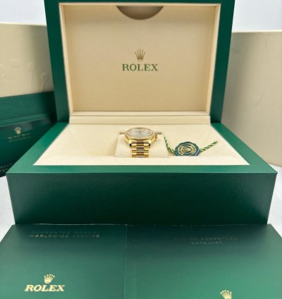 Rolex Datejust 31 31mm Diamond Bezel Mop Dial Yellow Gold 278288rbr Unworn 2024