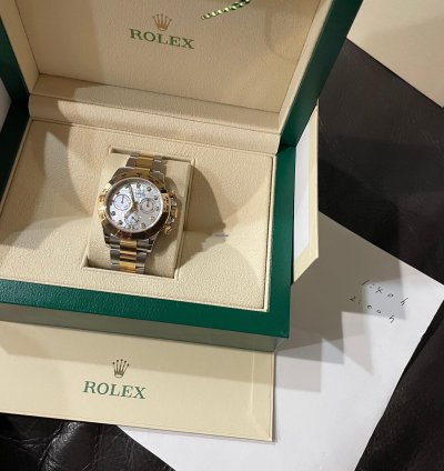 Rolex Daytona 116503 Automatic 2021 Gold Steel Like New Unworn