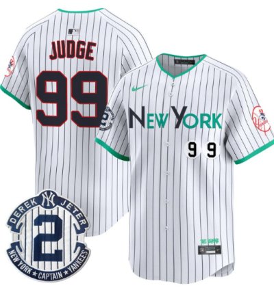 Aaron Judge Jersey 99 New York Yankees City Connect Vapor Premier Limited Stitched Pinstripe