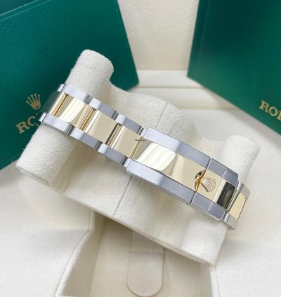 Rolex Daytona 116503 Black Mother Of Pearl mop Diamond Tahitian Dial Two Tone Yellow Gold