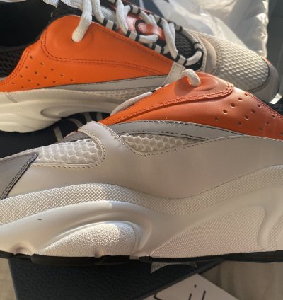 Dior B22 Orange White And Black