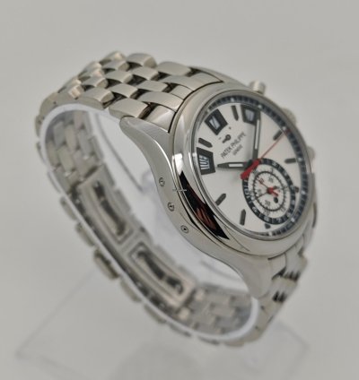 Patek Philippe Annual Calendar Chronograph Steel Watch Ps