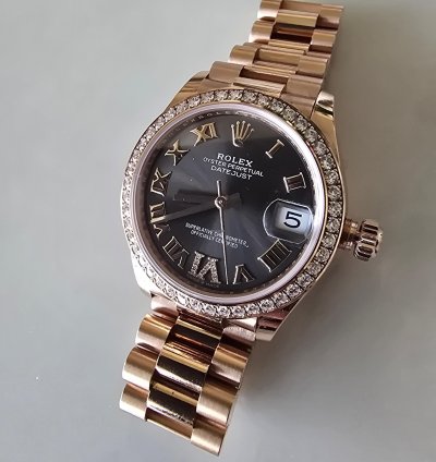 Rolex Datejust 31 Brand New With Rolex Diamonds With Full Box And Accessorie
