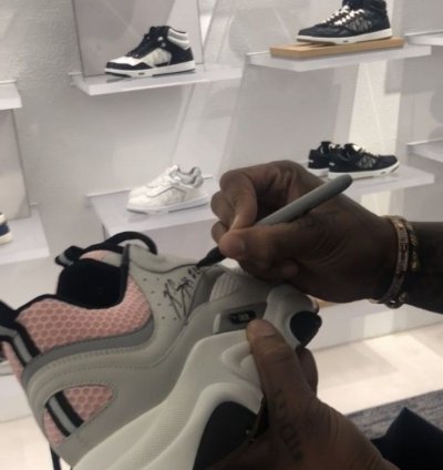 Dior B22 Signed By Kevin Gates