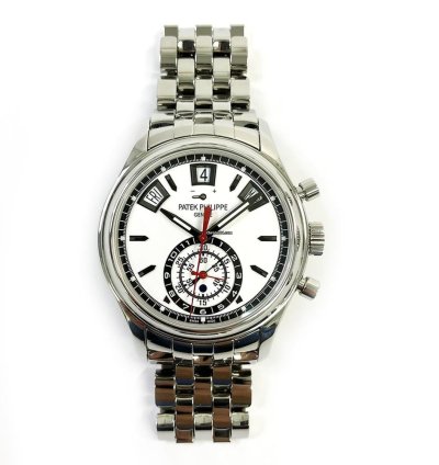 Patek Philippe Annual Calendar Chronograph White Dial 5960 1a-001