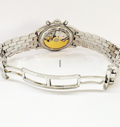 Patek Philippe Annual Calendar Chronograph White Dial 5960 1a-001