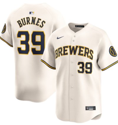 Corbin Burnes 39 Milwaukee Brewers Home Limited Player Men Jersey - Cream