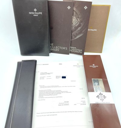 Patek Philippe Annual Calendar Chronograph With Service Papers Factory Sealed