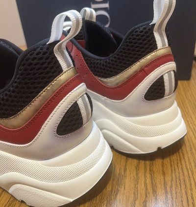 Dior B22 Sneaker white Burgundy