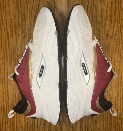 Dior B22 Sneaker white Burgundy