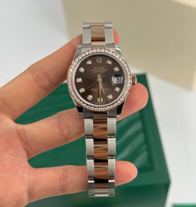 Rolex Datejust 31 Choc Diamonds Oys
