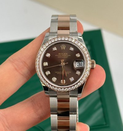 Rolex Datejust 31 Choc Diamonds Oys