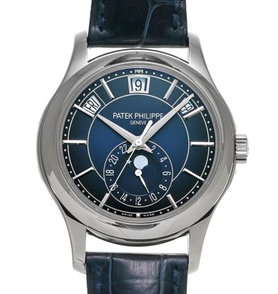 Patek Philippe Annual Calendar Complication Annual Calendar Moon Phase 5205g-013 Belt Not Included