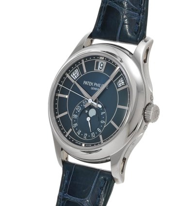 Patek Philippe Annual Calendar Complication Annual Calendar Moon Phase 5205g-013 Belt Not Included