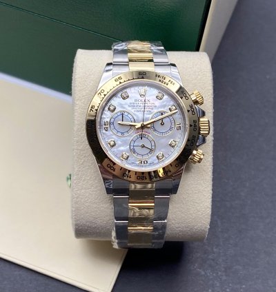 Rolex Daytona 116503ng White Mopold Card