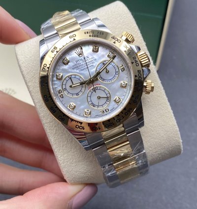 Rolex Daytona 116503ng White Mopold Card