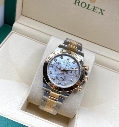 Rolex Daytona 116503ng White Mopold Card